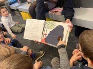 Les élèves de CE1 découvrent le braille à la médiathèque de Mazé-Milon