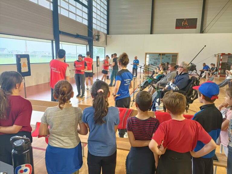 championnat régional de sarbacane et ateliers handisports